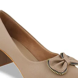 Stylestry Block Pumps with Bows image 2