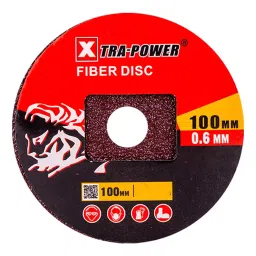 Xtra Power 4inch/100mm Aluminium Oxide #60 Grit Fiber Disc (Pack of 1000)-image-94