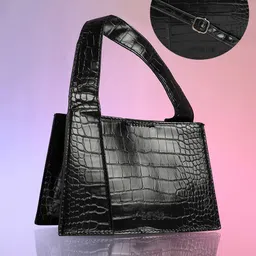 HAUTE SAUCE by Campus Sutra Women Textured Structured Leather Shoulder Bag-picture-50