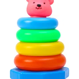 Ratnas Teddy Stacking Ring Toy (Color May Vary)-image-37