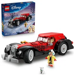 LEGO Disney Cruella De Vil's Car Model Building Toy Vehicle 378 Pieces-43277-image-98