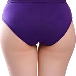 DHANDAI FASHION Pack Of 2 Hipster Briefs Soft Cotton Panty (DC-M-3)Mlt Pcs-2 image 3