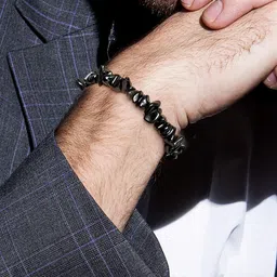 Marka Jewelry Obsidian Chips Bracelet-picture-22