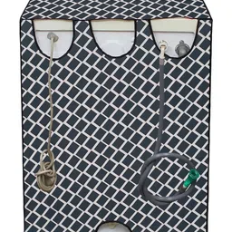 Dream care Front Load Fully Automated Washing Machine Cover for LG, Samsung, IFB, Whirlpool 8 kg ,9 kg & 10 kg - Waterproof, Dustproof Covers (Pattern-11) image 5