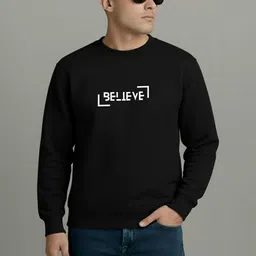 Snowdrip Printed Relaxed-Fit Crew Neck Sweatshirt image 4