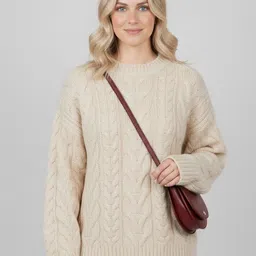 DressBerry Women Cable Knit Pullover-picture-15
