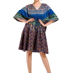 HANDICRAFT PALACE Printed Nightdress-image-44