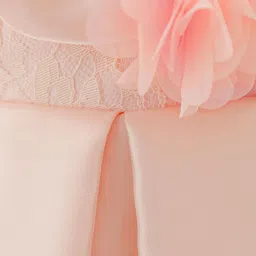 StyleCast x Revolte Girls Puff Sleeve Applique Fit & Flare Midi Dress image 3