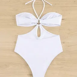 Bamboo Breeze Halter Neck Swim Bodysuit image 3