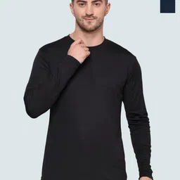 TQH Men Pack of 2 Dri-FIT Solid Round Neck Slim Fit T-shirts-image-99