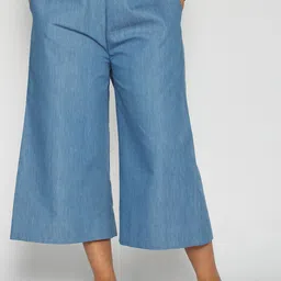 LetsDressUp Women Blue Denim Palazzos-picture-28