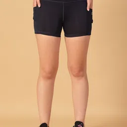 Invincible Women Training Sports Shorts-image-25