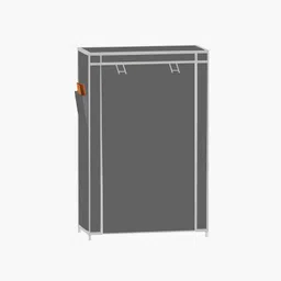 gulammustafa NA PVC Collapsible Wardrobe-picture-12