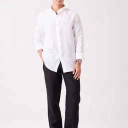 MH&Y Comfort Linen Button-Down Collar Casual Shirt image 4