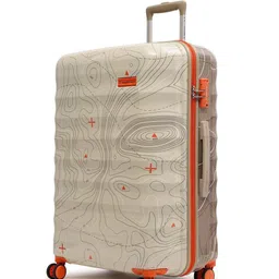 uppercase Unisex Topo Set Of 3 Printed Hard-Sided Trolley Bags image 4