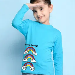 NUSYL Girls Printed T-shirt-picture-23