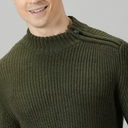 BLACK BUCK Men Ribbed Pullover image 4