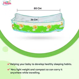 baby's heaven Portable Folding Swing Cradle Ghodiyu Crib image 4
