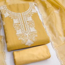 Maroosh Embroidered Unstitched Dress Material-picture-20