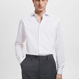 MANGO MAN Spread Collar Casual Shirt-picture-21