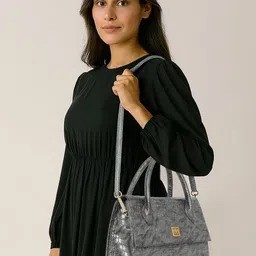ESBEDA Women Textured Structured Satchel Bag-picture-41