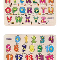 woodzania First Learning Kit l Alphabets and Numbers l Excellent Educational Kit-picture-17
