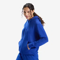 domyos Women's Hoodie Essential - Blue image 2