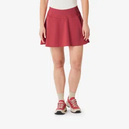 quechua Women's Hiking Skort MH500 - Red image 1