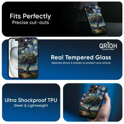 QRIOH Quirky Printed iPhone 16 Pro Back Case Mobile Accessories image 5