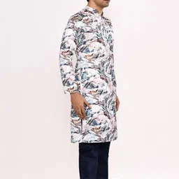 Simaaya Men Printed Regular Pure Cotton Kurta with Pyjamas image 2