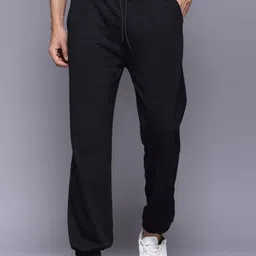 MaverIQ Men Relaxed Loose Fit Mid-Rise Trousers-picture-32
