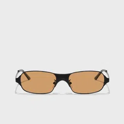 SAM & MARSHALL Unisex Square with UV Protected Lens Sunglasses BENEDICT_BLACK_MAGMA_20084 image 5