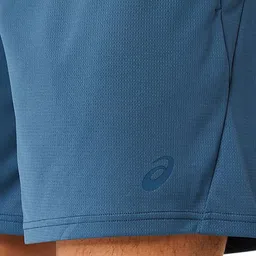 ASICS Men Solid Vented Knit 7in Shorts image 4