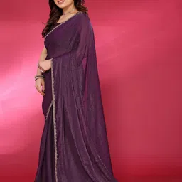 CATCHY FOREVER Embellished Saree image 3
