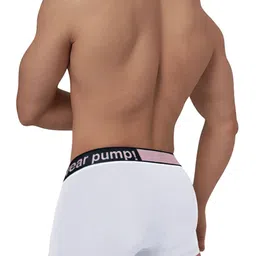 PUMP CLUB Mid Rise ModalUltra Soft Trunk ART2377-White-M image 4