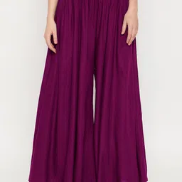 TULIP 21 Women Flared Ethnic Palazzos-image-37