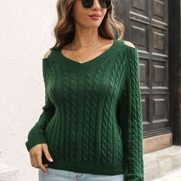 Oh Rare Women Cable Knit Pullover-picture-24