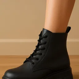 DIFEET Women Synthetic Leather Oxfords image 3