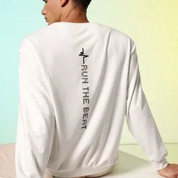 HRX by Hrithik Roshan Typography Printed Pure Cotton Sweatshirt-picture-29