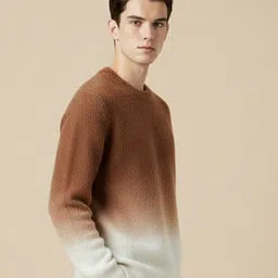 Mast & Harbour Men Colourblocked Pullover image 2