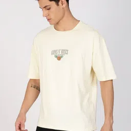 Eszett Men Oversized Graphic Printed T-shirt image 3