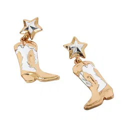 Accessorize Star Shaped Cowboy Boots Drop Earrings image 3