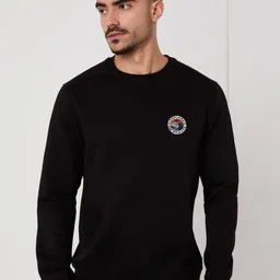 Wildcraft Men Brand Logo Printed Round Neck Long Sleeves Pullover Sweatshirt-image-90