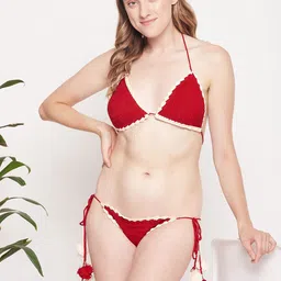 NIMRA FASHION Crochet Swim Bikini Set-image-91