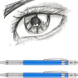 saputra Mechanical Pencil Drawing Sketch Writing Stationery 2Pcs Gift Drawing Pen 2.0 Pencil image 3