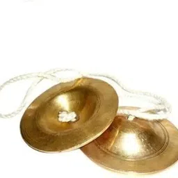 fateh Hand Cymbal Manjira Manjeera Tradition instrument FM07 Clash Cymbal image 4
