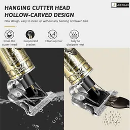 FUSION GLOBAL mp-98 Fully Waterproof Trimmer 220 min Runtime 5 Length Settings image 3