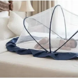 ya enterprise Baby mosquito net crib white HDPE - High Density Poly Ethylene Washable Infants Mosquito Net image 2