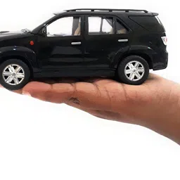 sabirat Pull Back Action Toyota Fortuner Miniature Toy Car [black] image 4