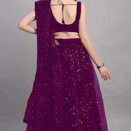 k fashion point Embellished, Self Design Semi Stitched Lehenga Choli image 2